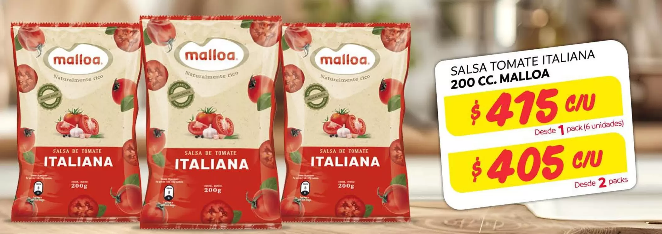 Malloa - Mallo - Salsa Tomate Italiana