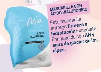 Alpes - Mi Alegria - Mascarilla Con Ácido Hialuronico