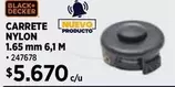 Carrete Nylon 1.65 Mm 6,i M