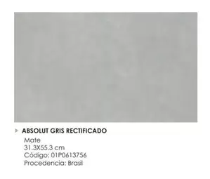 Absolut -  Gris Recificado