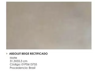 Absolut -  Beige Rectificado