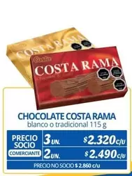 Costa Rama - Chocolate