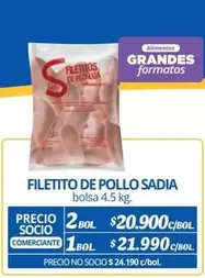 Sadia - Filetto De Pollo