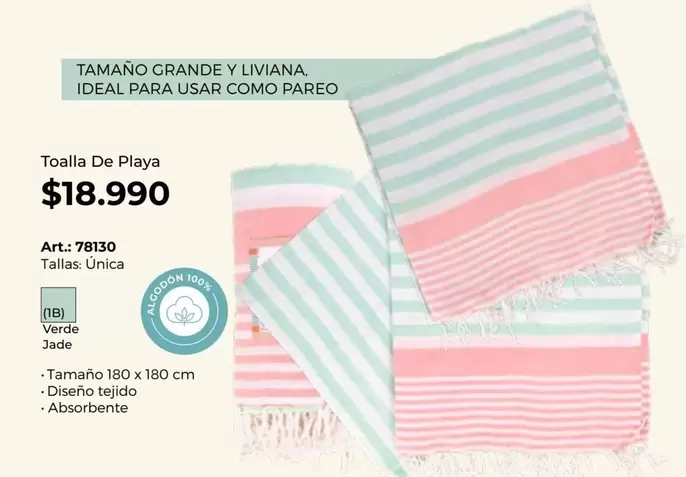 Ideal - Toalla De Playa