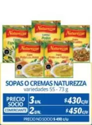 Naturezza - Sopas O Cremas