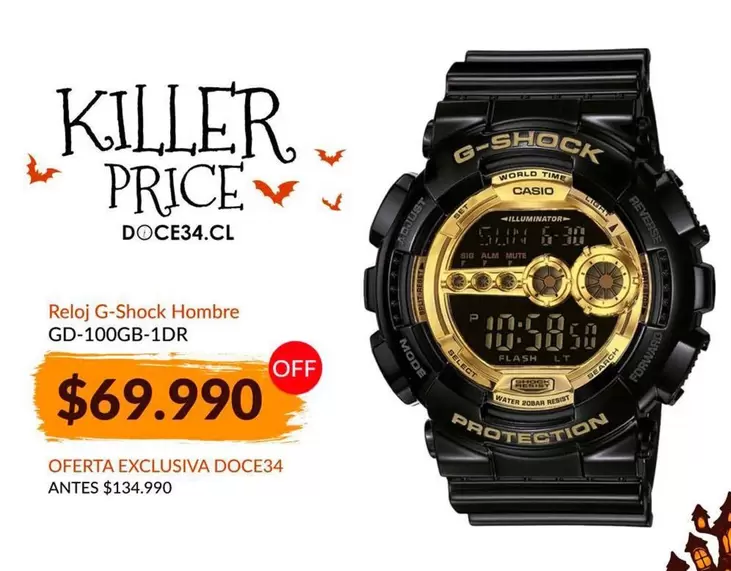 Killer - Reloj G.shock Hombre