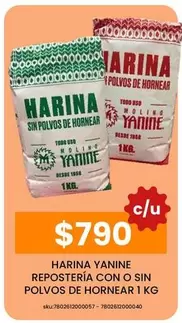 harina - Repostería Con O Sin Polvos De Hornear
