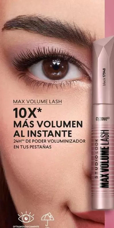 Cyzone - Max Volume Lash 10x Mas Volumen Al Insante