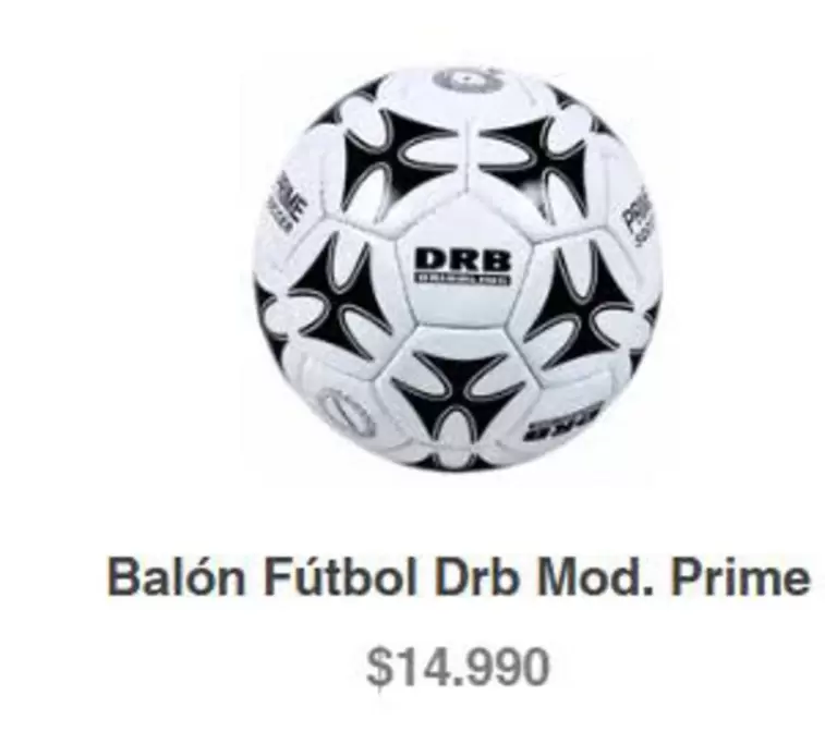 Balon Futbol Drb Mod. Prime