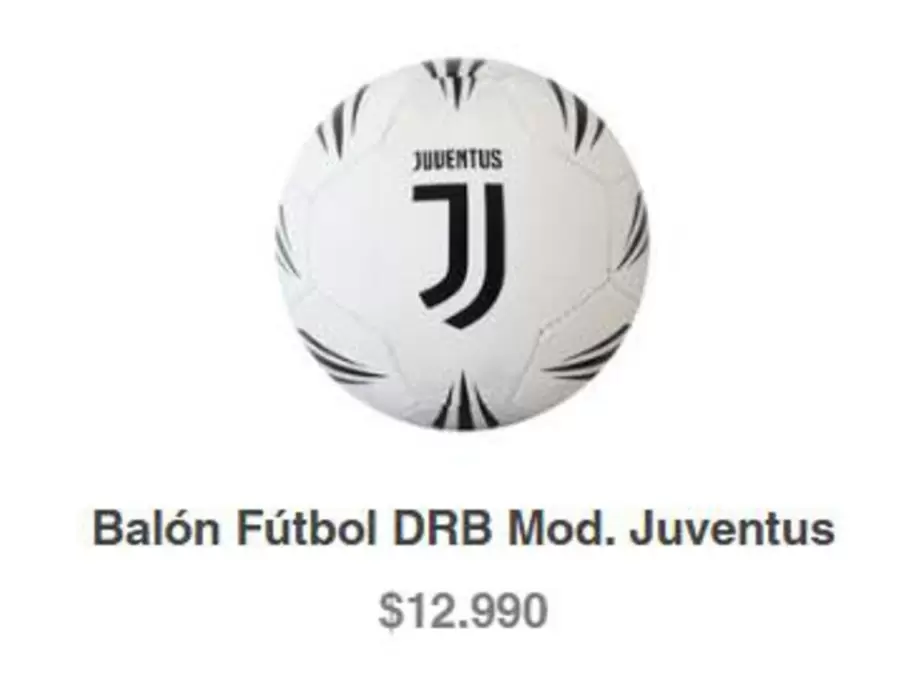 Balon Futbol Mod. Juventus