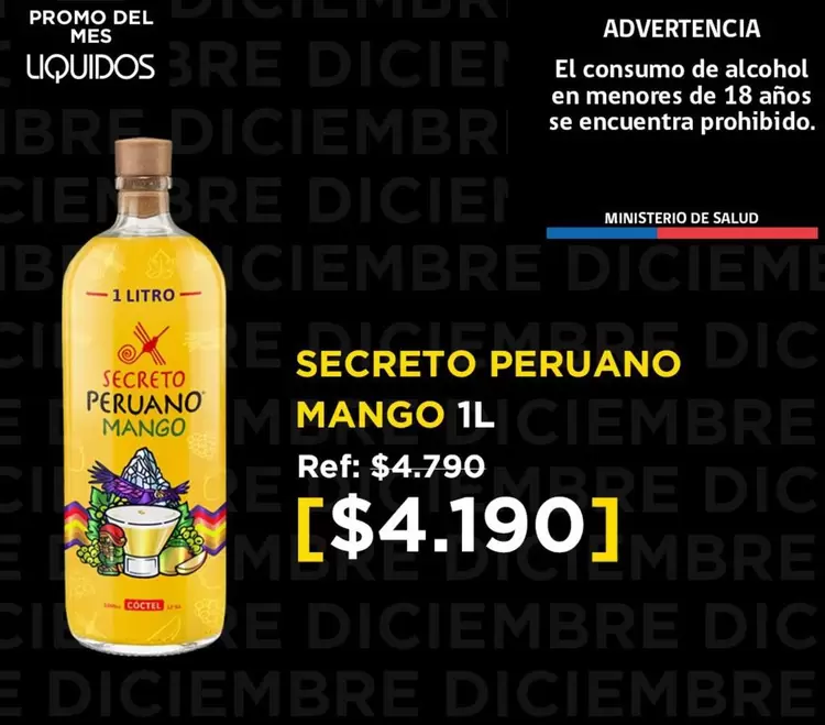 Secreto Peruano -  Mango 1l
