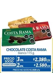 Costa Rama - Chocolate