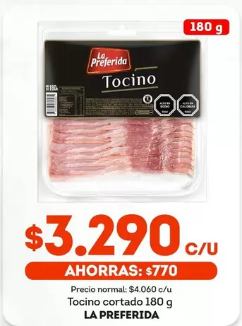 La Preferida - Tocino Cortado