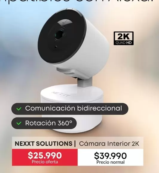 Next - Solutions Camara Interior 2k