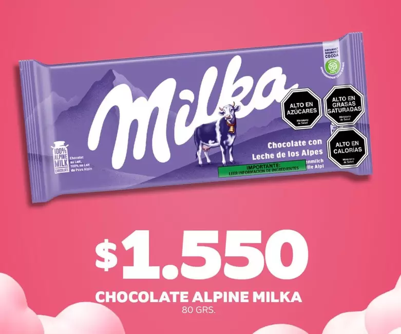 Milka - Chocolate Alpine