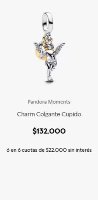 Pandora Moments Charm Colgante Cupido