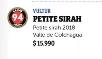 Petite Sirah 2018