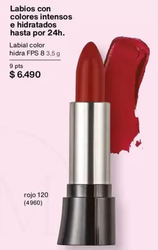 120 - Labios Con Colores Intensos E Hidratados Hasta Por 24h