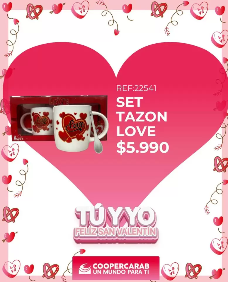 Set Tazón Love