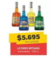 Mitjans - Licores
