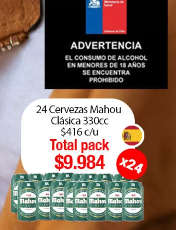 Mahou - 24 Cervezas Clásica