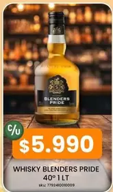Blenders Pride - Whisky Benders Pride