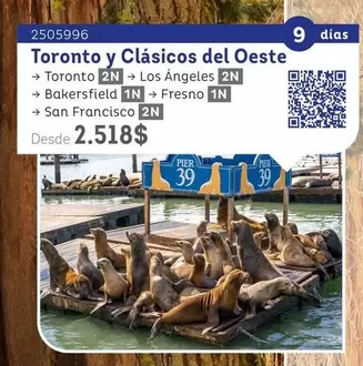 San Francisco - Toronto Y Clasicos Del Oeste