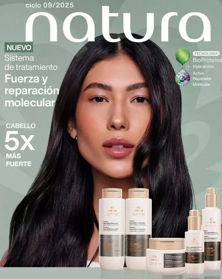 Natura - Sistema De Tratamiento Fuerza Y Reparacion Molecular