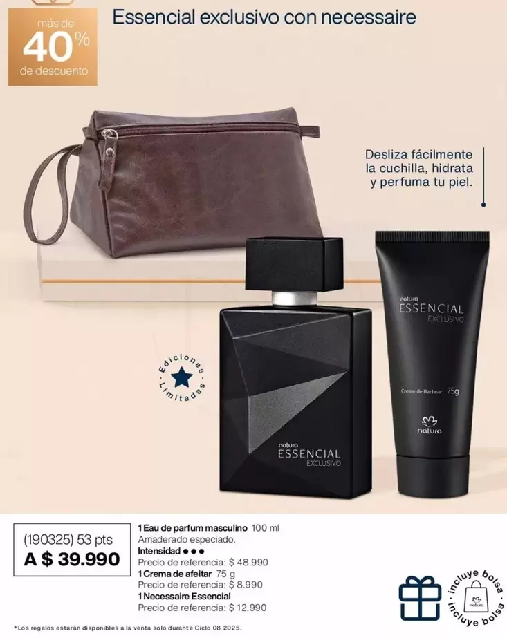 Essencial -  Exclusivo Con Necessaire