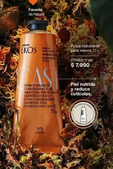 Natura - Pulpa Hidratante Para Manos