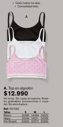 Arcos - Top En Algodón