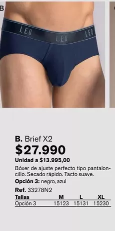 Suave - Brief X2