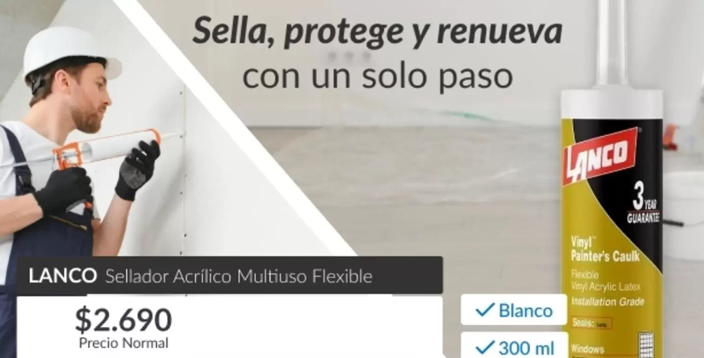 Lanco - Lance Sellador Acrilico Multiuso