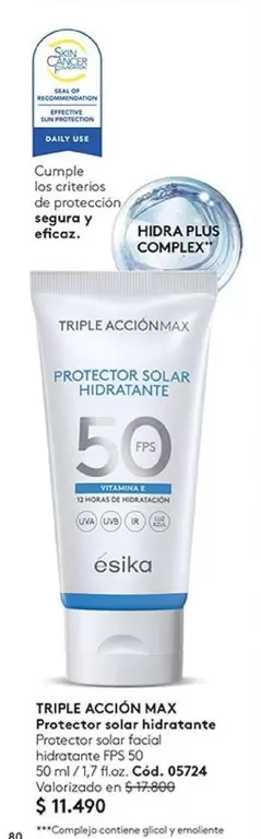 Daily - Triple Acción Max Protecto Rotir Hidratante