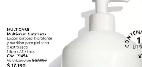 Multicare - Multicrem Nutrients