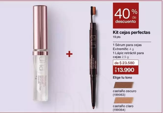 Castaño - Kit Cejas Perfectas