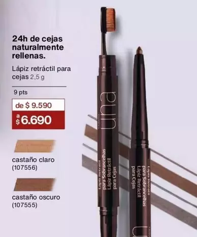 Castaño - 24h De Cejas Naturalmente Rellenas