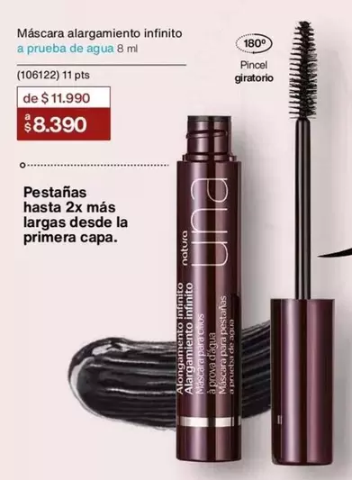 Natura - Pestanas Hasta 2x Más Largas Desde La Primera Capa