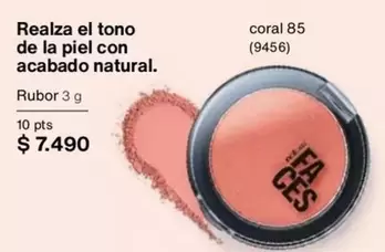 Coral - Realza El Tono De La Piel Con Acabado Natural