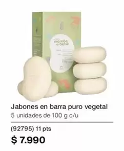 Jabones En Barra Puro Vegetal