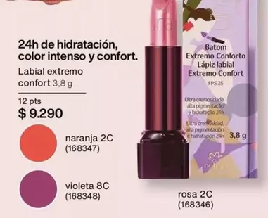 Confort - 24h De Hidratacion, Color Intenso Y .