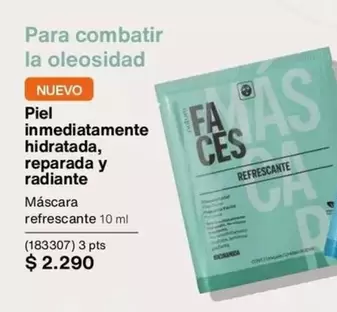 Piel Inmediatmente Hidratada, Reparada Y Radiante