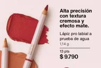 Alta Precisión Con Textura Cremosa Y Efecto Mate.