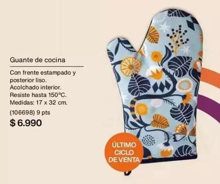 Guante -  De Cocina