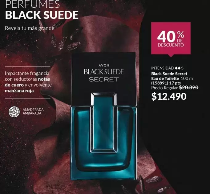 Secret - Black Suede  Eau De Toilette