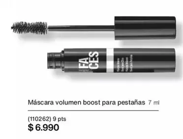 Boost - Máscara Volumen  Para Pestañas