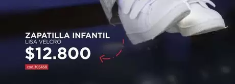 Zapatilla Infantil Lisa Velcro