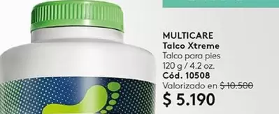 Multicare -  Talco Xtreme
