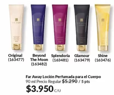 Far Away -  Loción Perfumada Para El Cuerpo