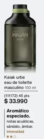 Kaiak - Aromático Especiado.